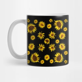 Yellow Sunflower Grouping Mug